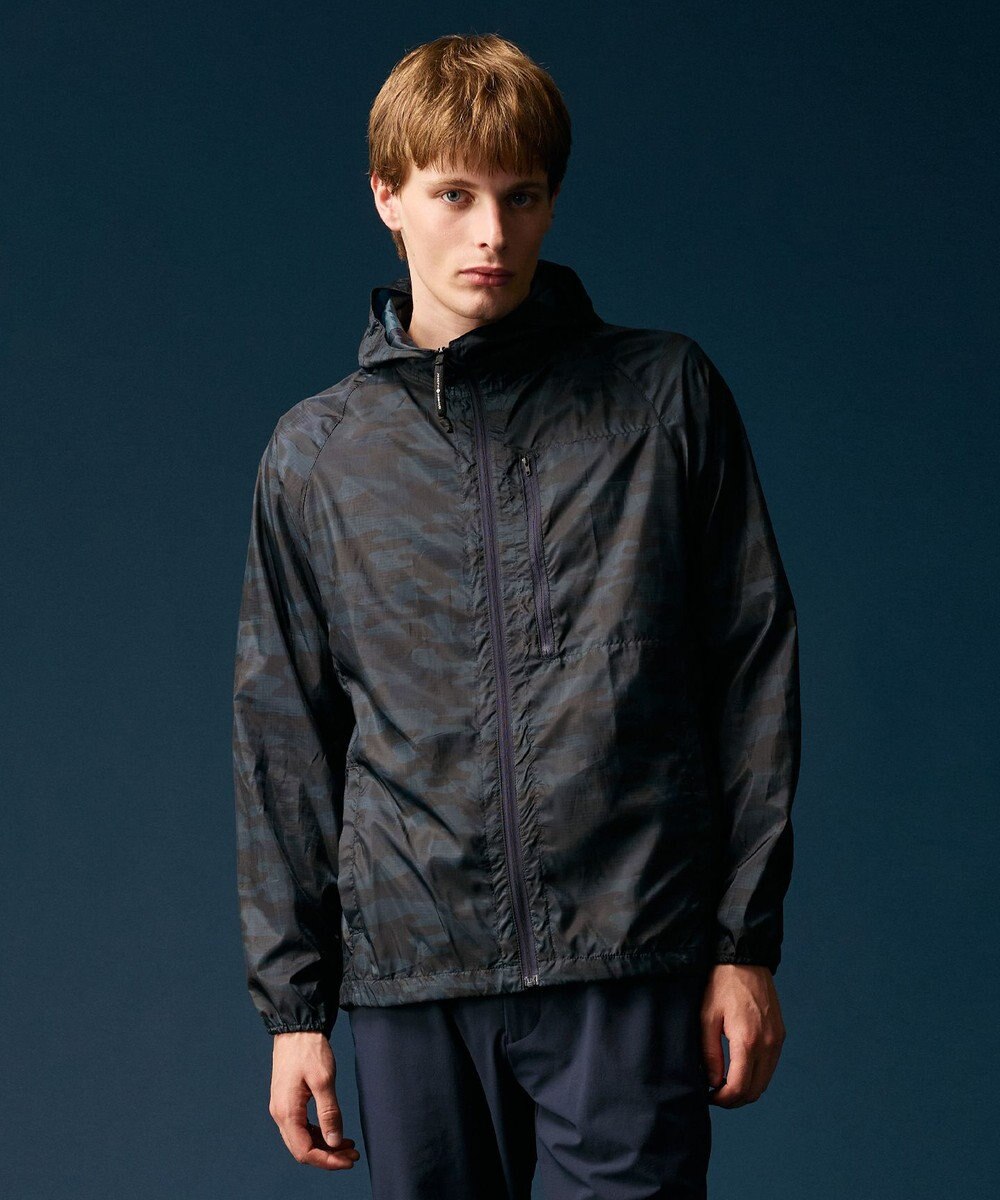 JOSEPH ABBOUD MOUNTAIN 【軽量/ECO撥水/耐久性】ポリエステルリップカモマウンテン パーカー 