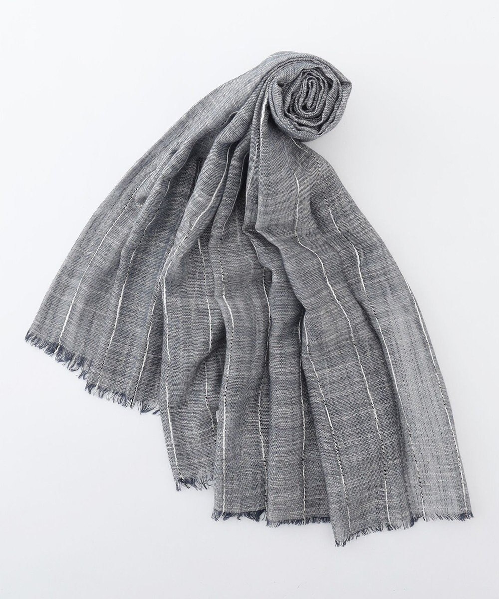 JOSEPH ABBOUD 【ドイツ/bugatti×V.FRAAS】スラブストライプ ストール 