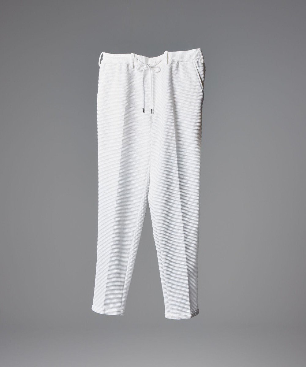 JOSEPH HOMME 【オリジナル素材 /ウエストゴム仕様】ライトタックジャージー  ドロスト付テーパードパンツ / PEGG CONVERTIBLE 