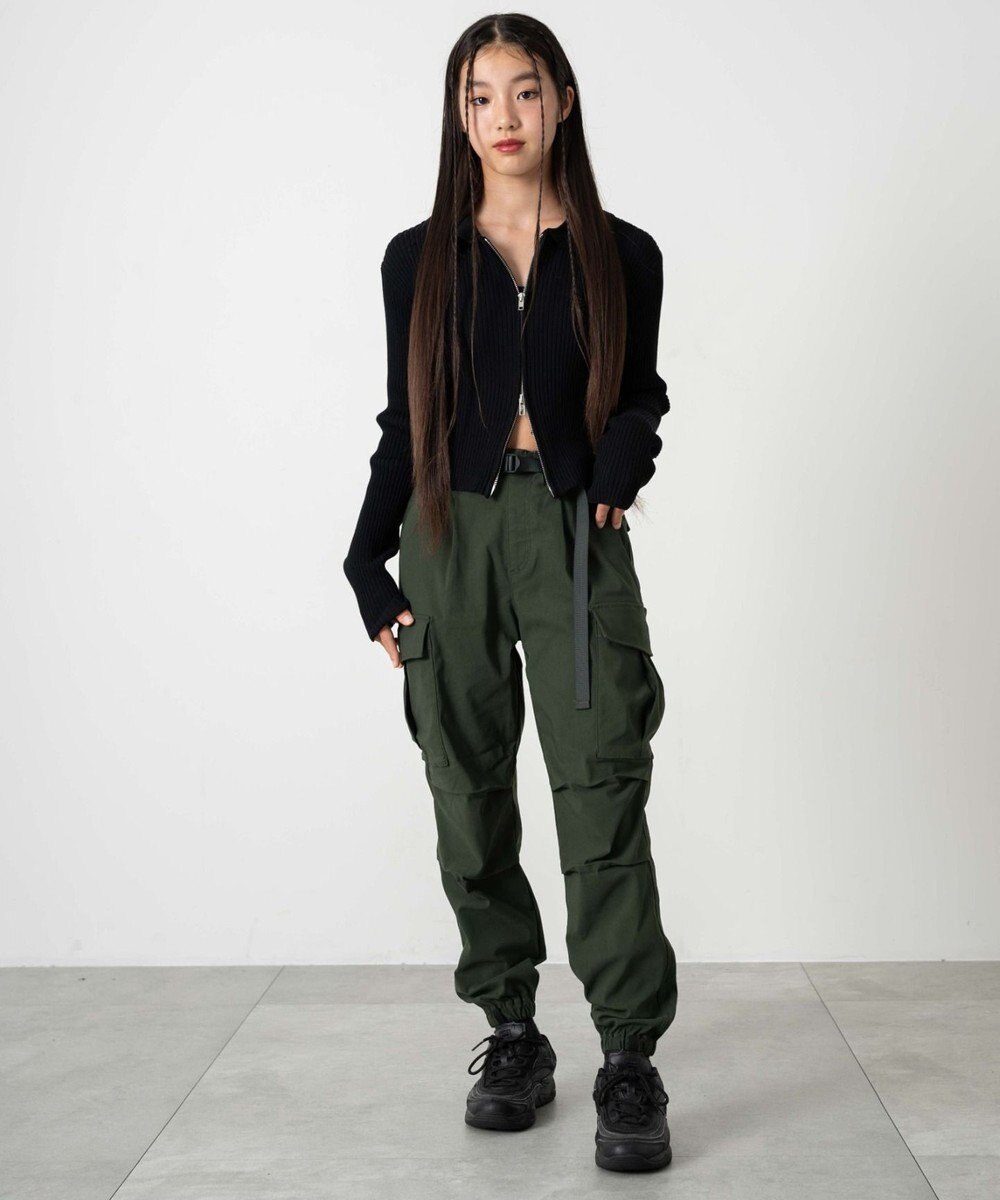 WEGO 【KIDS/ユニセックス着用ITEM】ストレッチトカーゴジョガーパンツ（JUNIOR） 