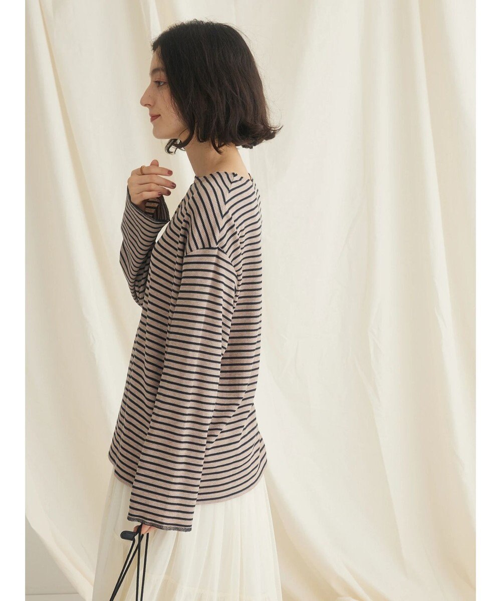 CRAFT STANDARD BOUTIQUE ボーダーワッフルプルオーバー 