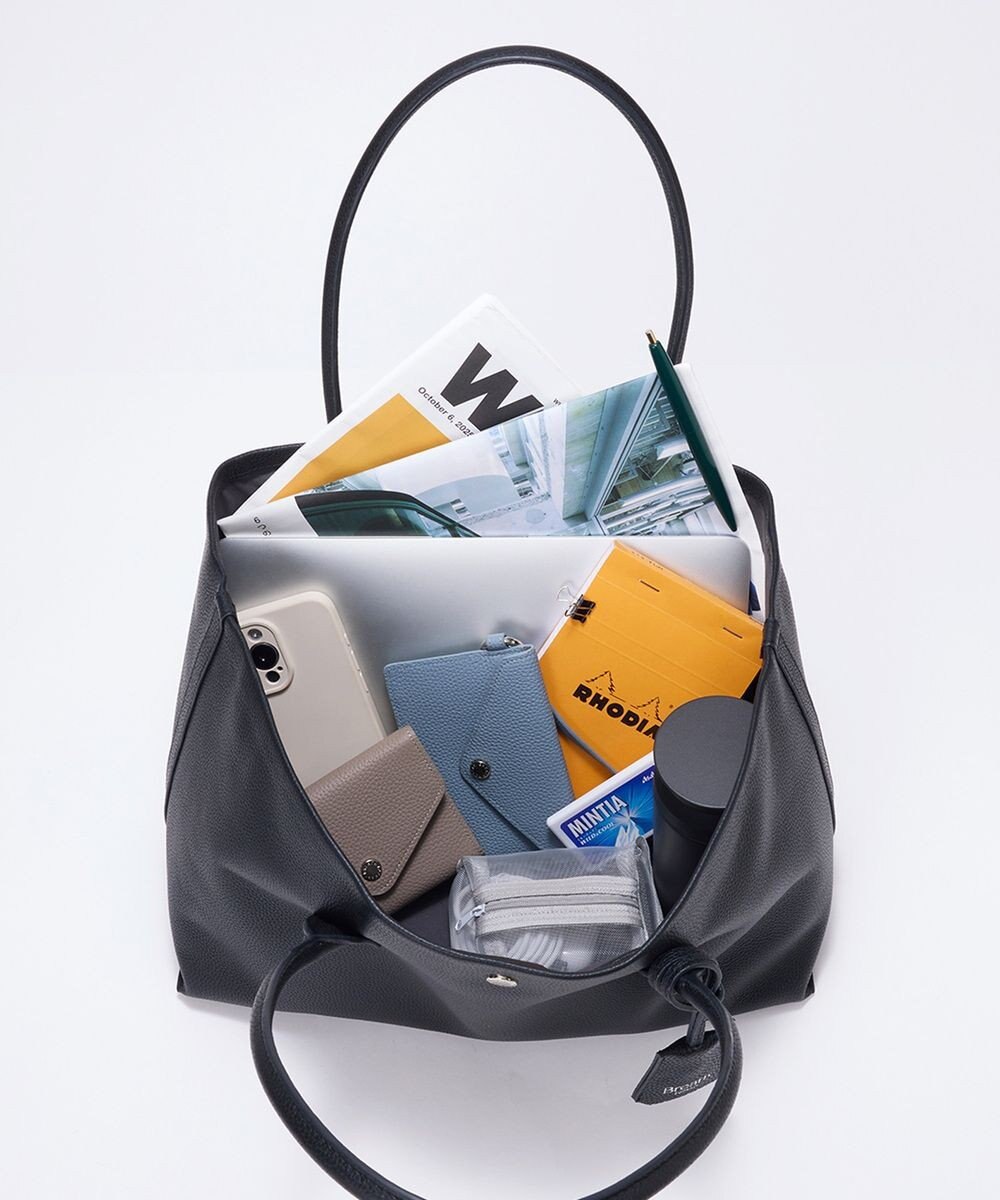 TOPKAPI 【雑誌掲載】【Breath TOPKAPI】ELAN エラン シュリンクレザー 2way トートバッグ 