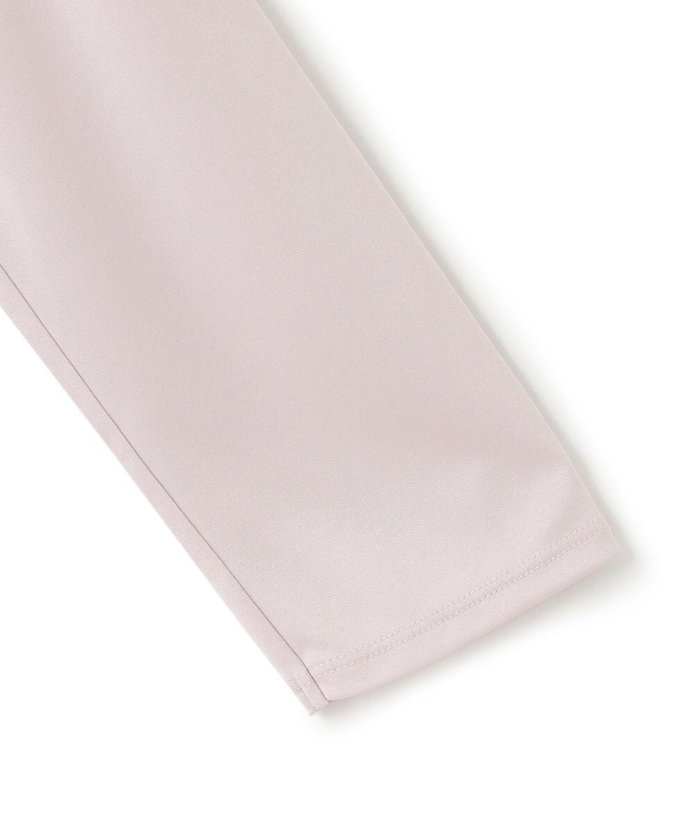 ICB L 【洗える】トリアセサテンスムース ボウタイ風プルオーバー 