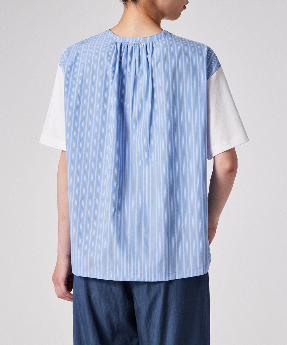 Paul Smith シャツ コンビ フレア カットソー 