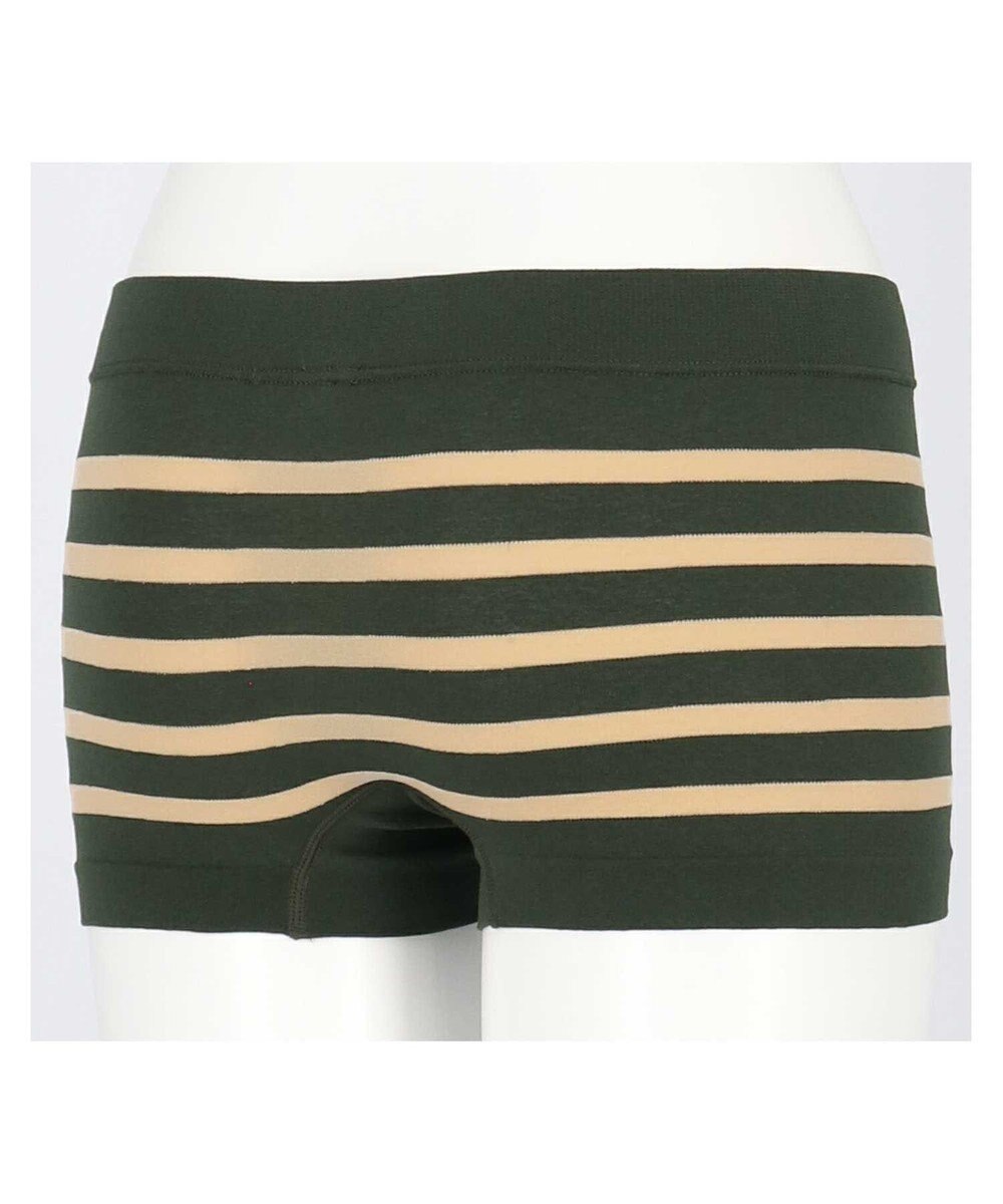 une nana cool S～LLまでワンサイズ設計 びよ～んと伸びるショーツ B4N ボーダー 