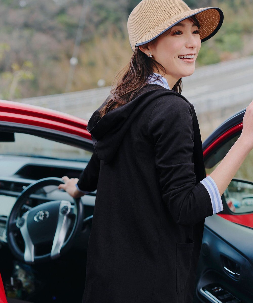 Tiaclasse 【小倉優子さん着用・UVケア・接触冷感】“やみつき”カットソーパーカーカーデ 