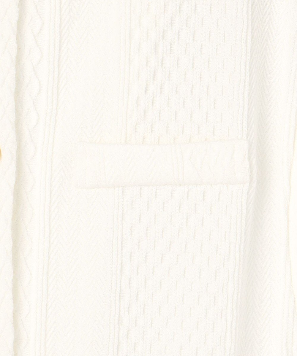 SHARE PARK LADIES 【洗える】ケーブルジャガード ジレ 