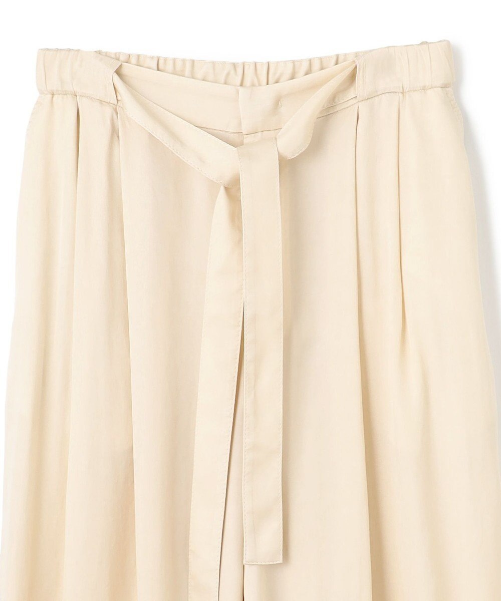 BEIGE， 【洗える・VERY 6月号掲載】PAWPAW / ウエストリボンタックワイドパンツ 