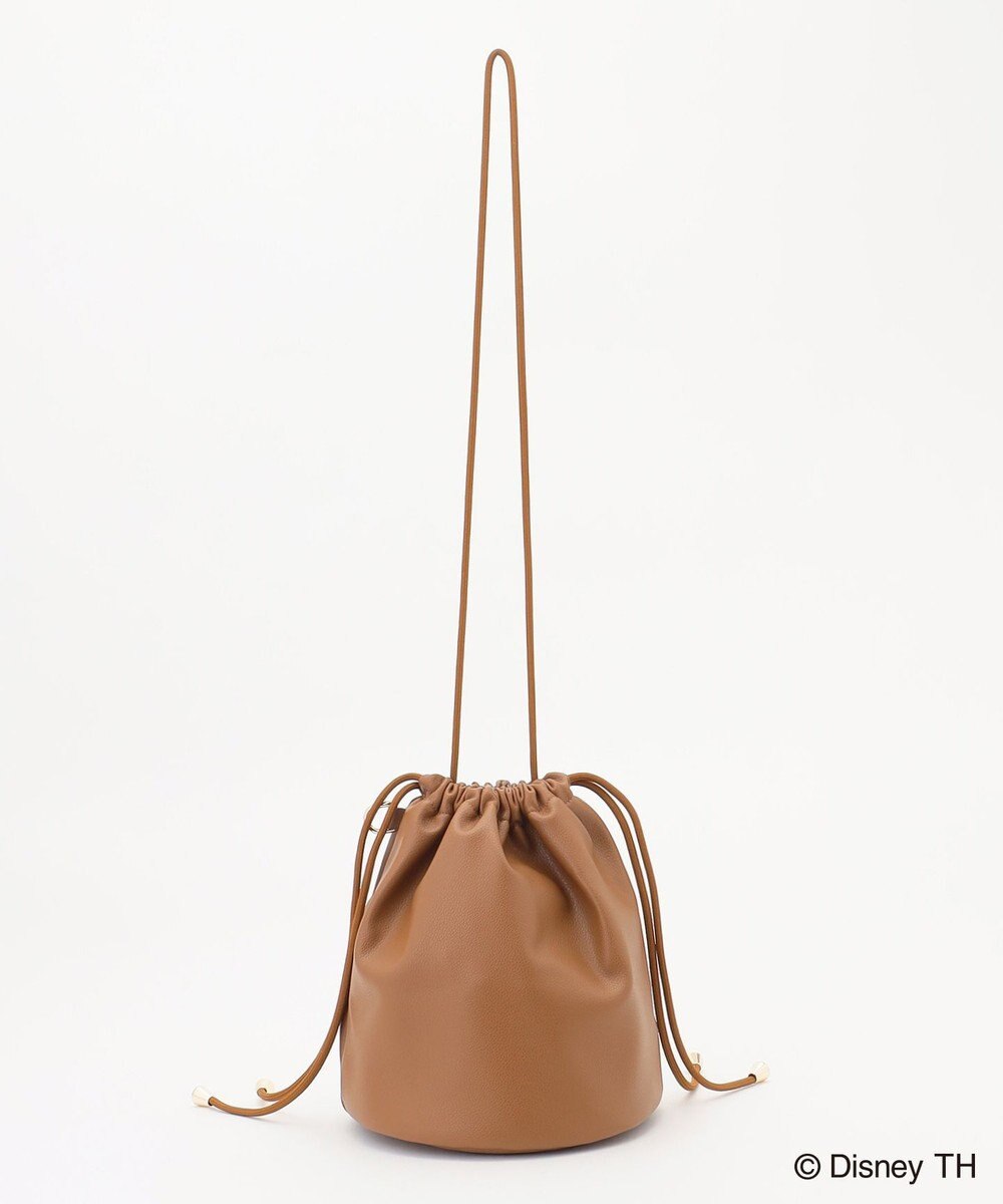 ANY 【ディズニー】ミッキーマウス／フェイクレザー巾着バッグ 