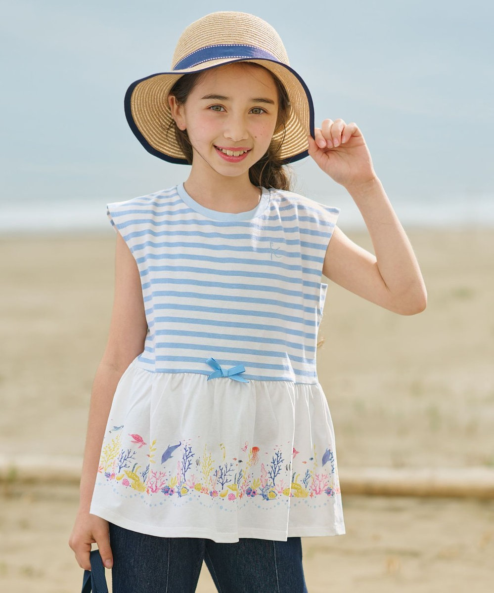 150-160cm】ENOSUI Border Tシャツ / 組曲 KIDS | ファッション通販 【公式通販】オンワード・クローゼット