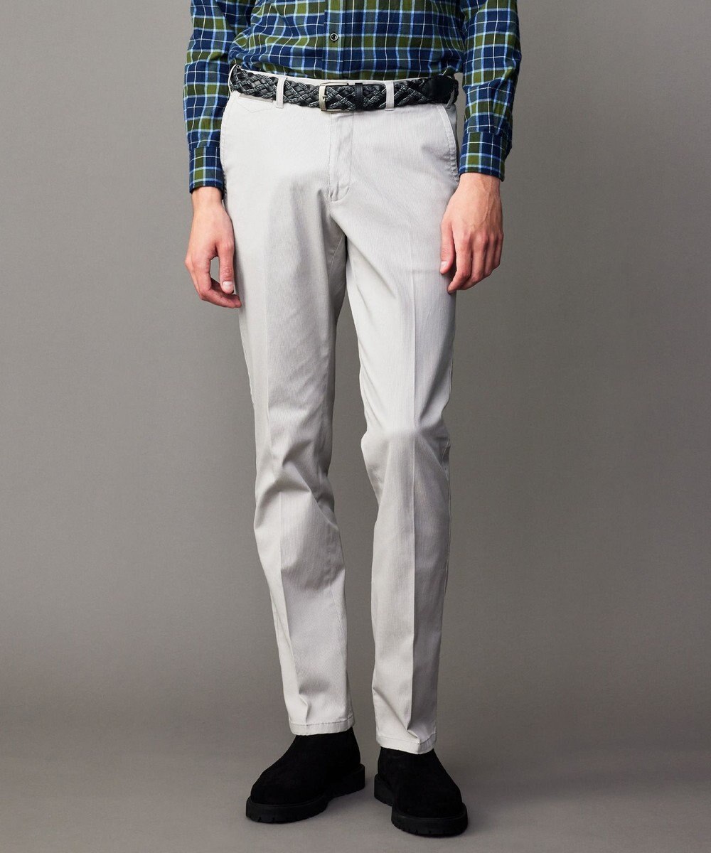 JOSEPH ABBOUD 【ウエストも伸びる！・新色追加】オーガニックストレッチパンツ 