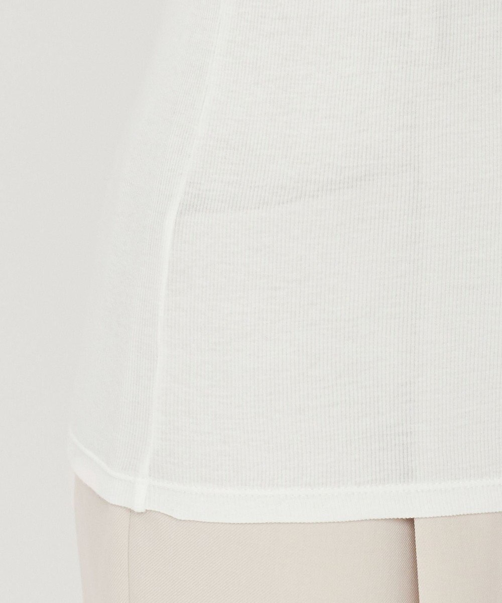 uncrave アルビニスタシフォンテレコ ハイネックカットソー（uncrave STANDARD） 