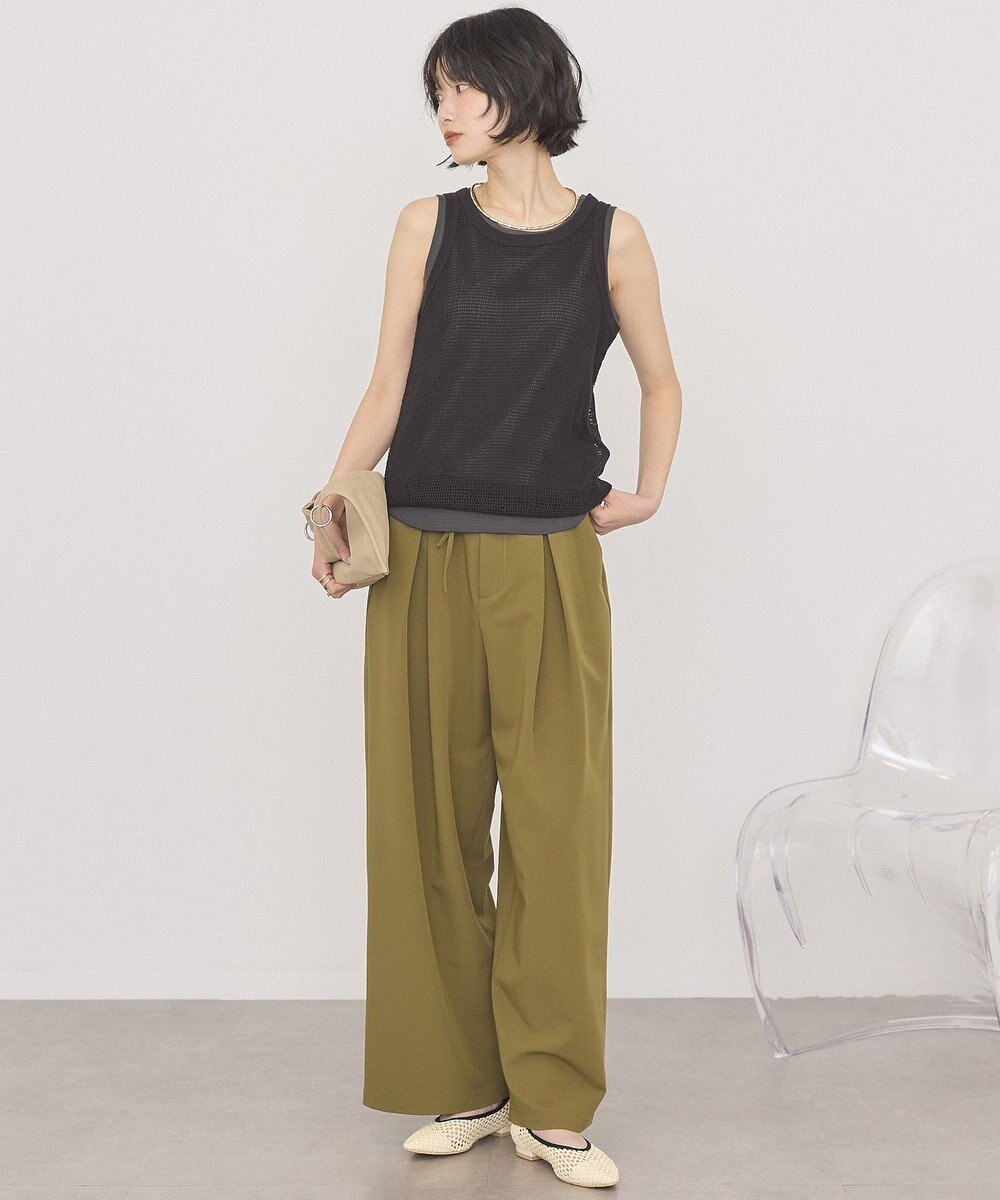 AMERICAN HOLIC 【２点セット】メッシュレイヤードタンクトップ 