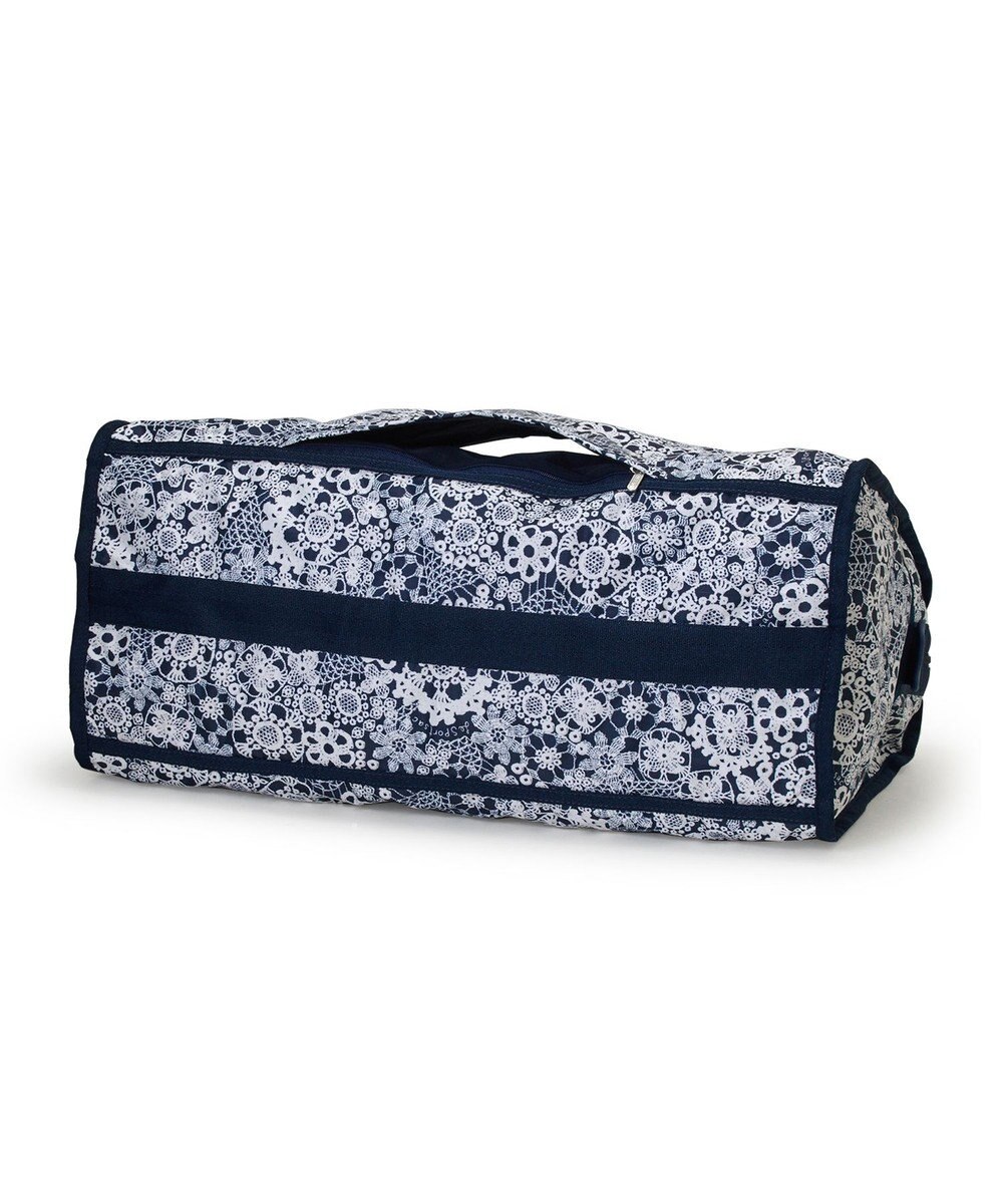 LeSportsac DELUXE LG WEEKENDER/フローラルレースネイビー 