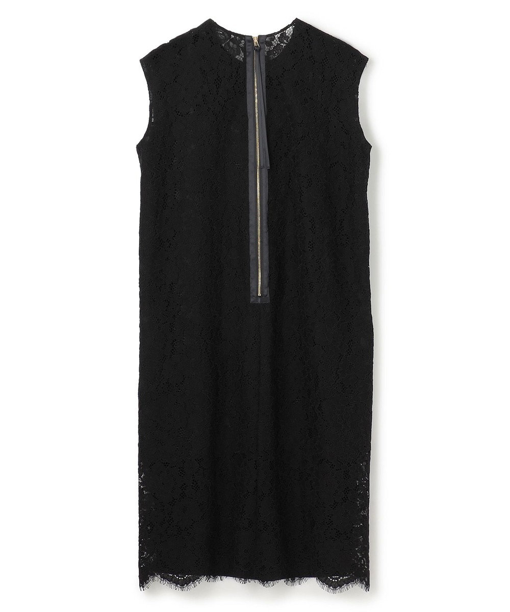 BEIGE， KALMIA / バックファスナーレースドレス 