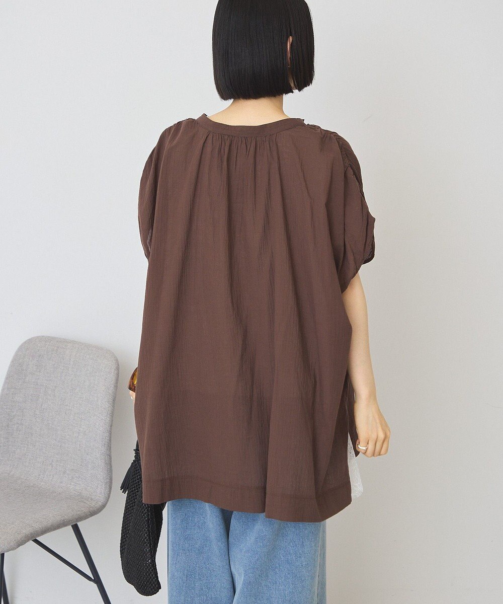 AMERICAN HOLIC フレンチスリーブスキッパーブラウス 