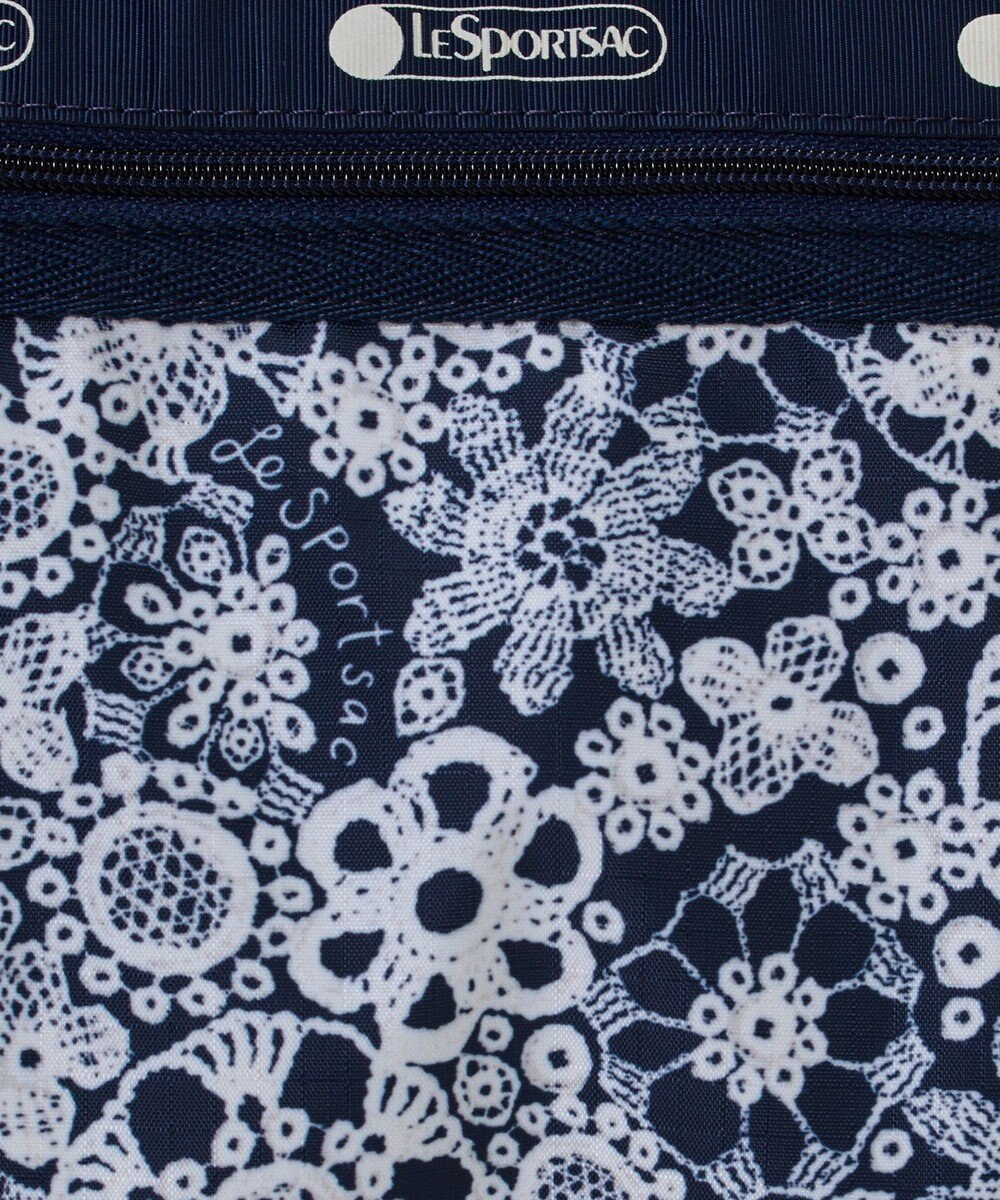 LeSportsac DELUXE LG WEEKENDER/フローラルレースネイビー 