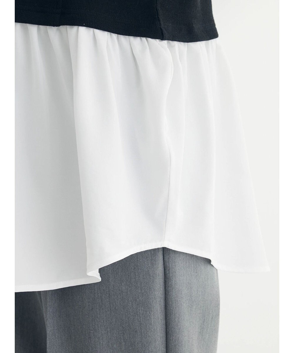 Green Parks リブビスチェドッキングプルオーバー 