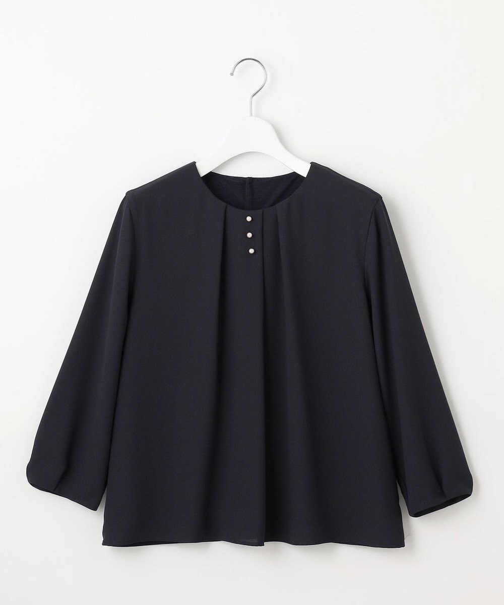 J.PRESS LADIES L ストレッチジョーゼット カットソー 