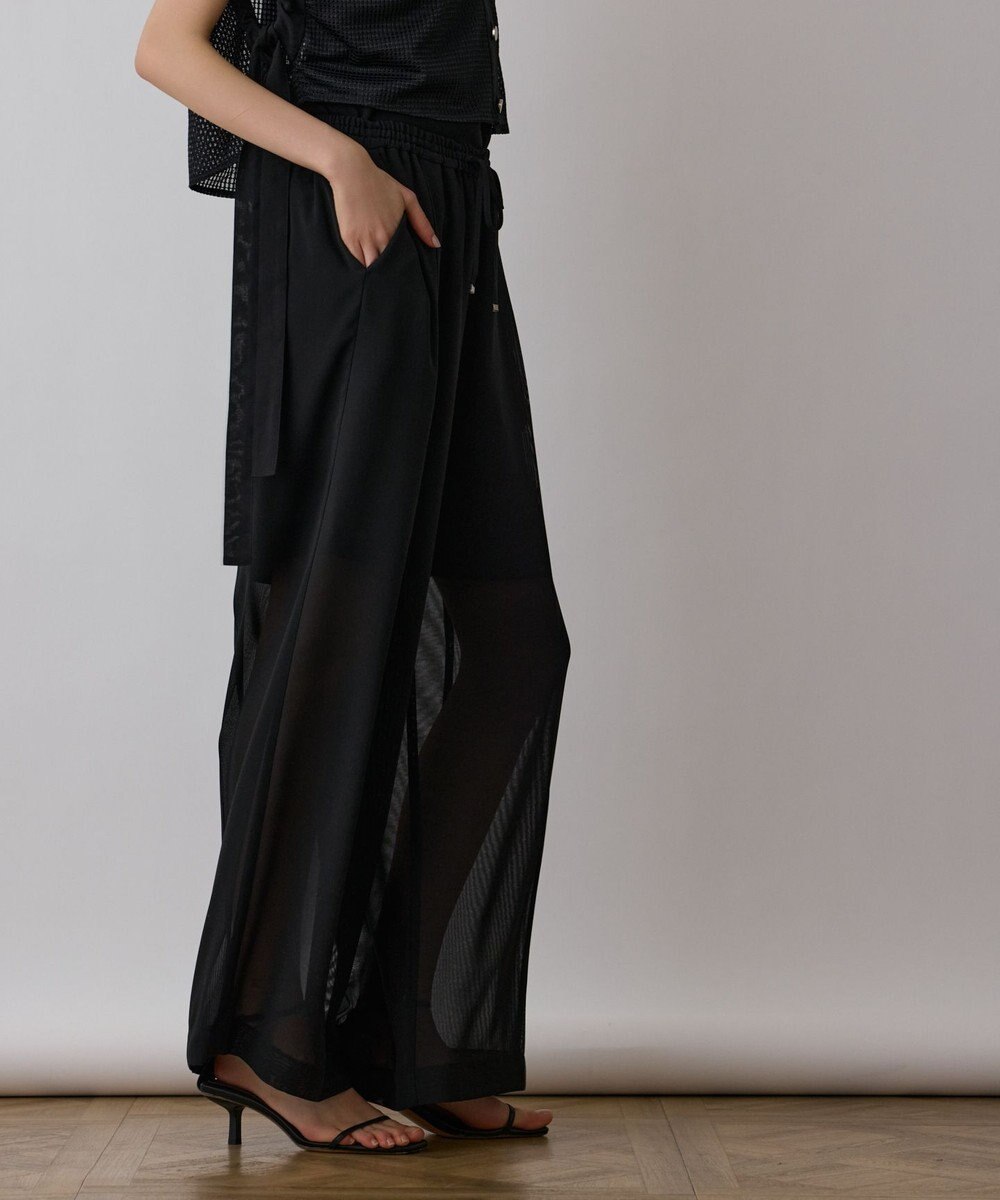 GRACE CONTINENTAL ソフトファイユパンツ 