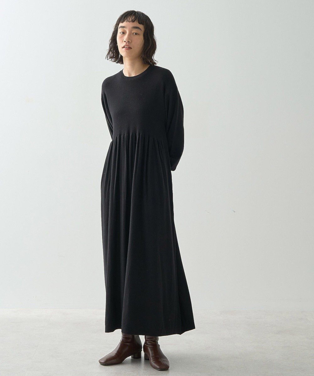 AMERICAN HOLIC 【WEB限定】バイパチティアードニットワンピース 