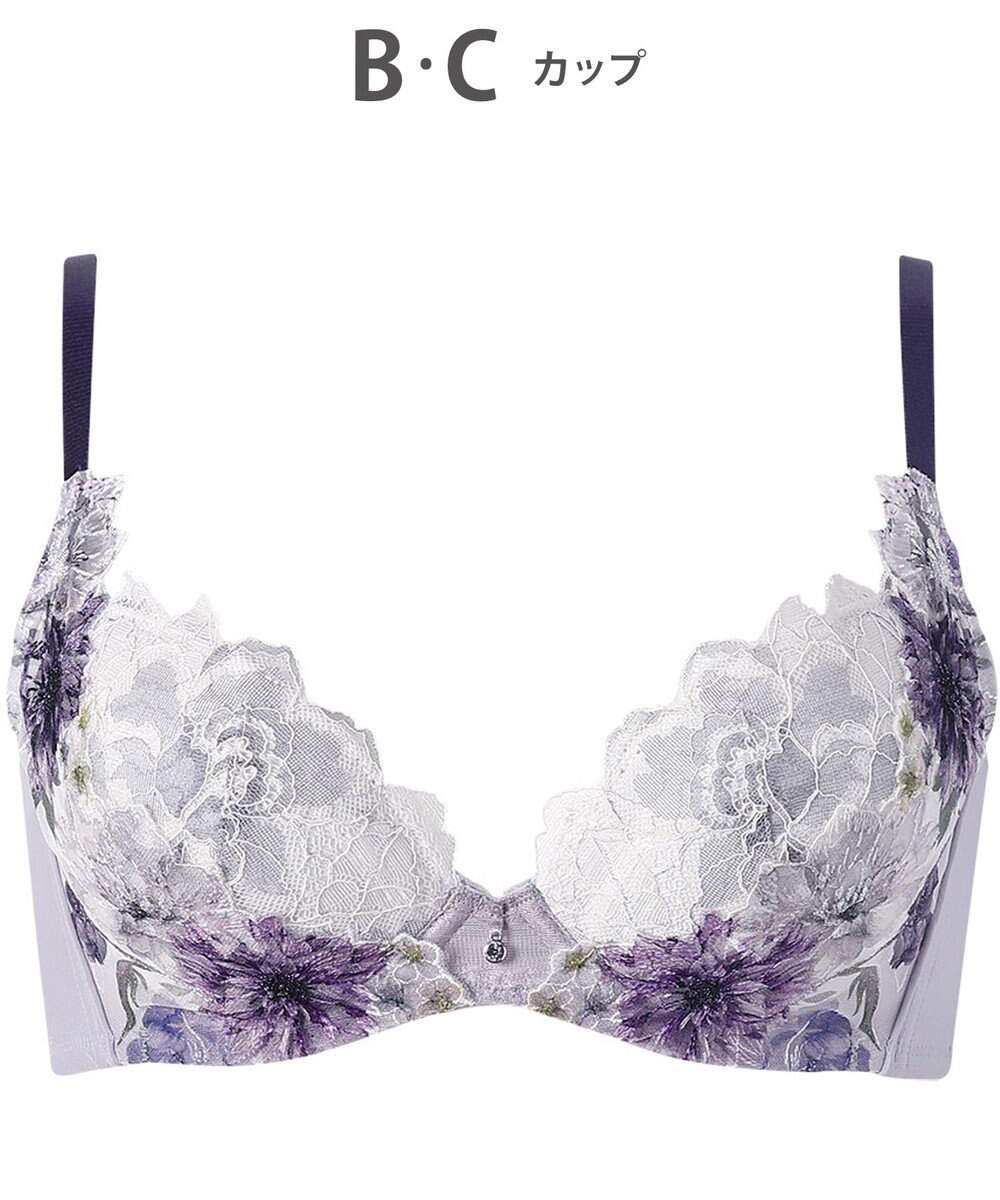 WACOAL ブラジャー 【ハグするブラ】 体温を感知してカラダになじむ 谷間メイク 脇高設計 レディース BXB478 /ワコール 