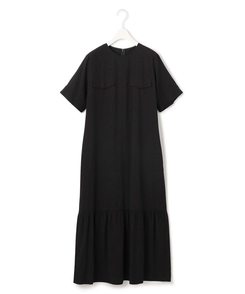 ICB L 【接触冷感・UVカット・洗える】 T/Rドライリネン ワンピース 