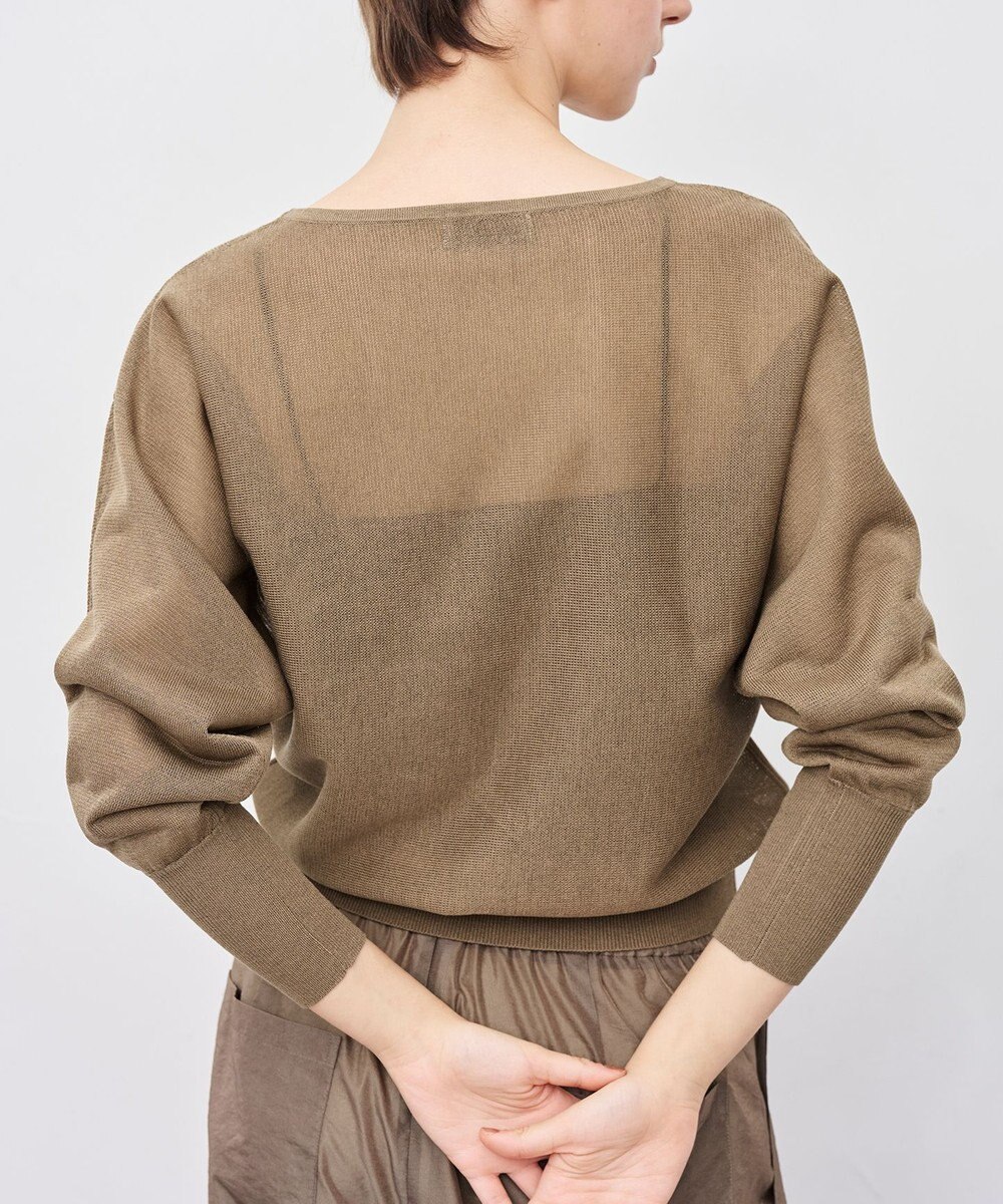 uncrave シアーニット ドルマントップス 