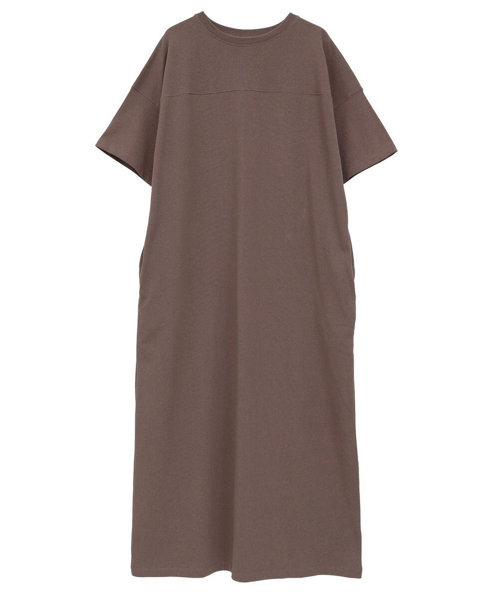 CRAFT STANDARD BOUTIQUE ビッグシルエット5分袖ワンピース 