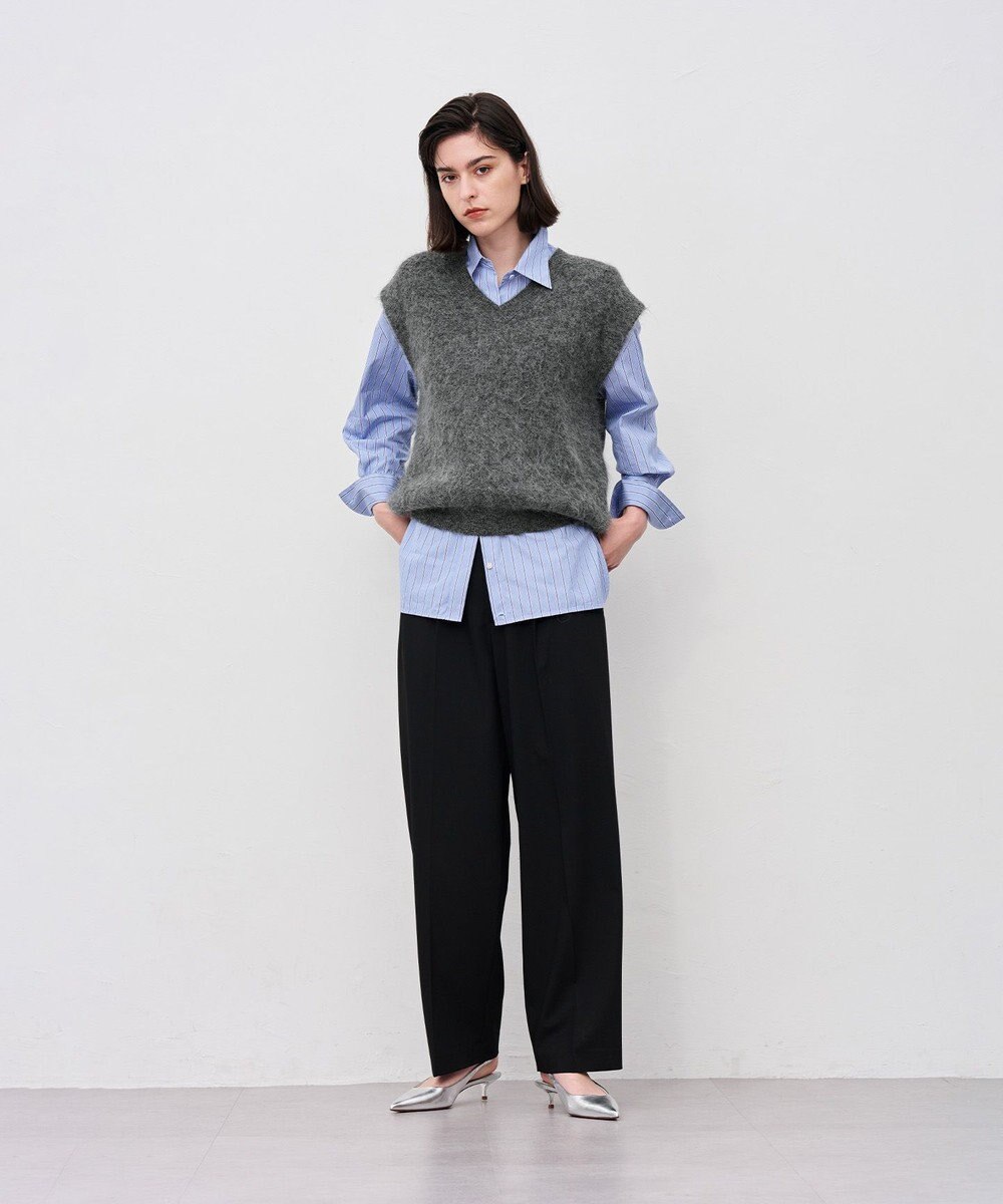 uncrave TRツイル ベーシックトラウザー 