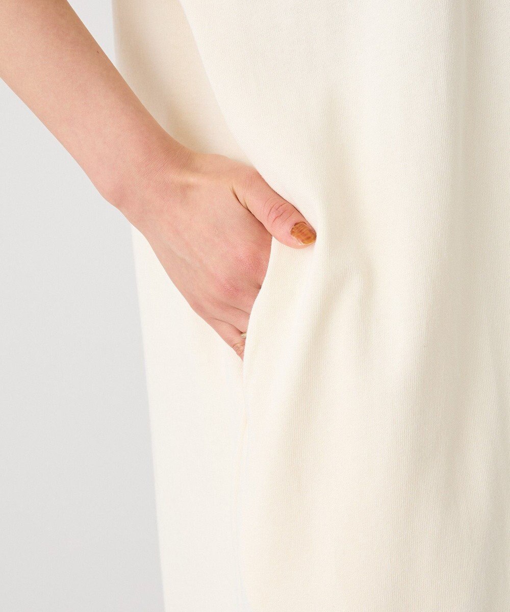 CRAFT STANDARD BOUTIQUE ビッグシルエット5分袖ワンピース 