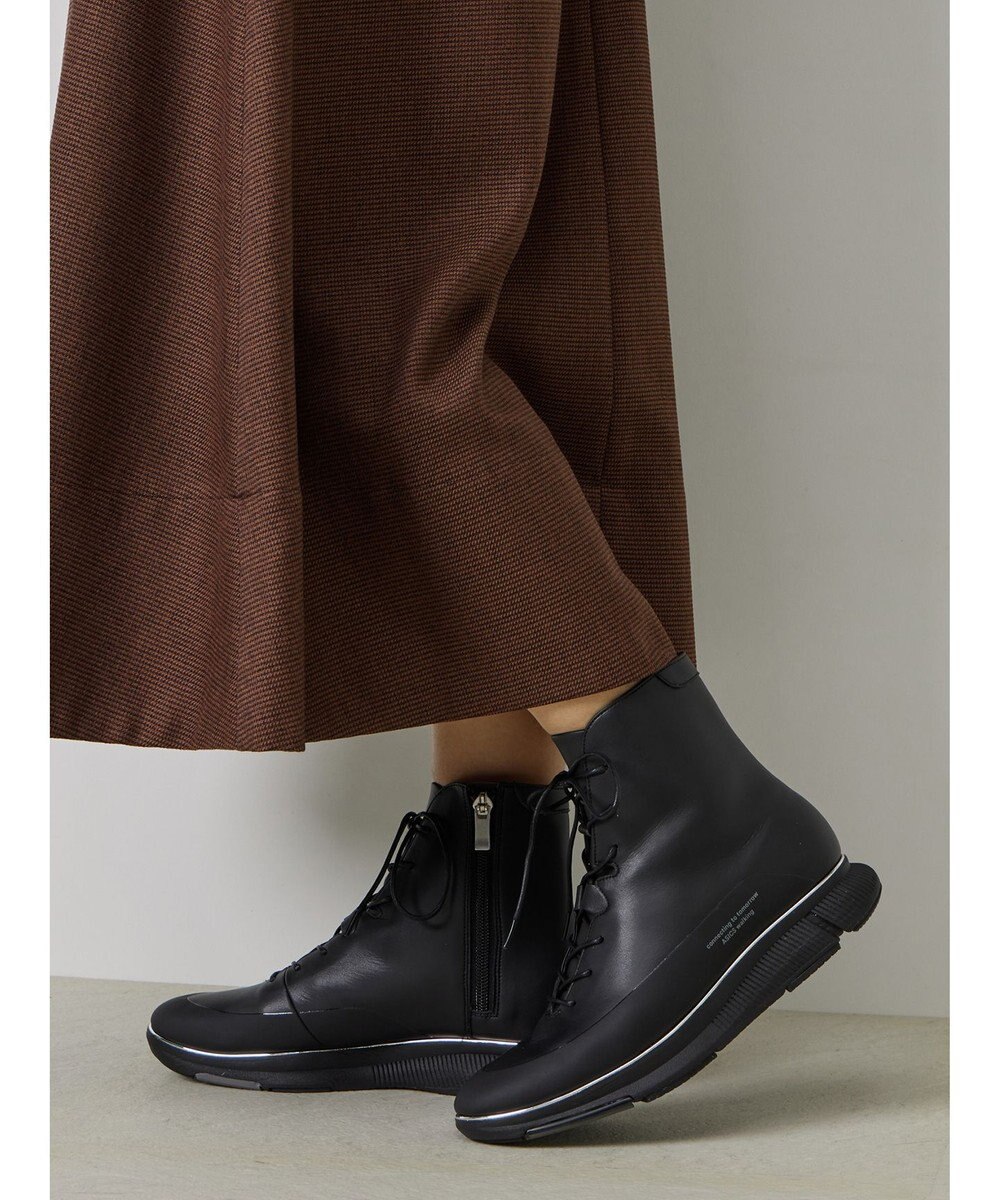 ASICS WALKING ペダラ ライドウォーク コネクト ブーツ レディース WC245L 3.5cm ヒール 2E 