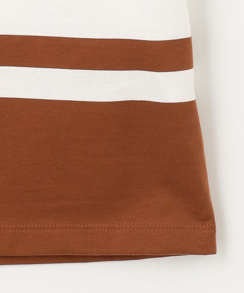 自由区 L 【洗える】ハイカウントボーダー カットソー 