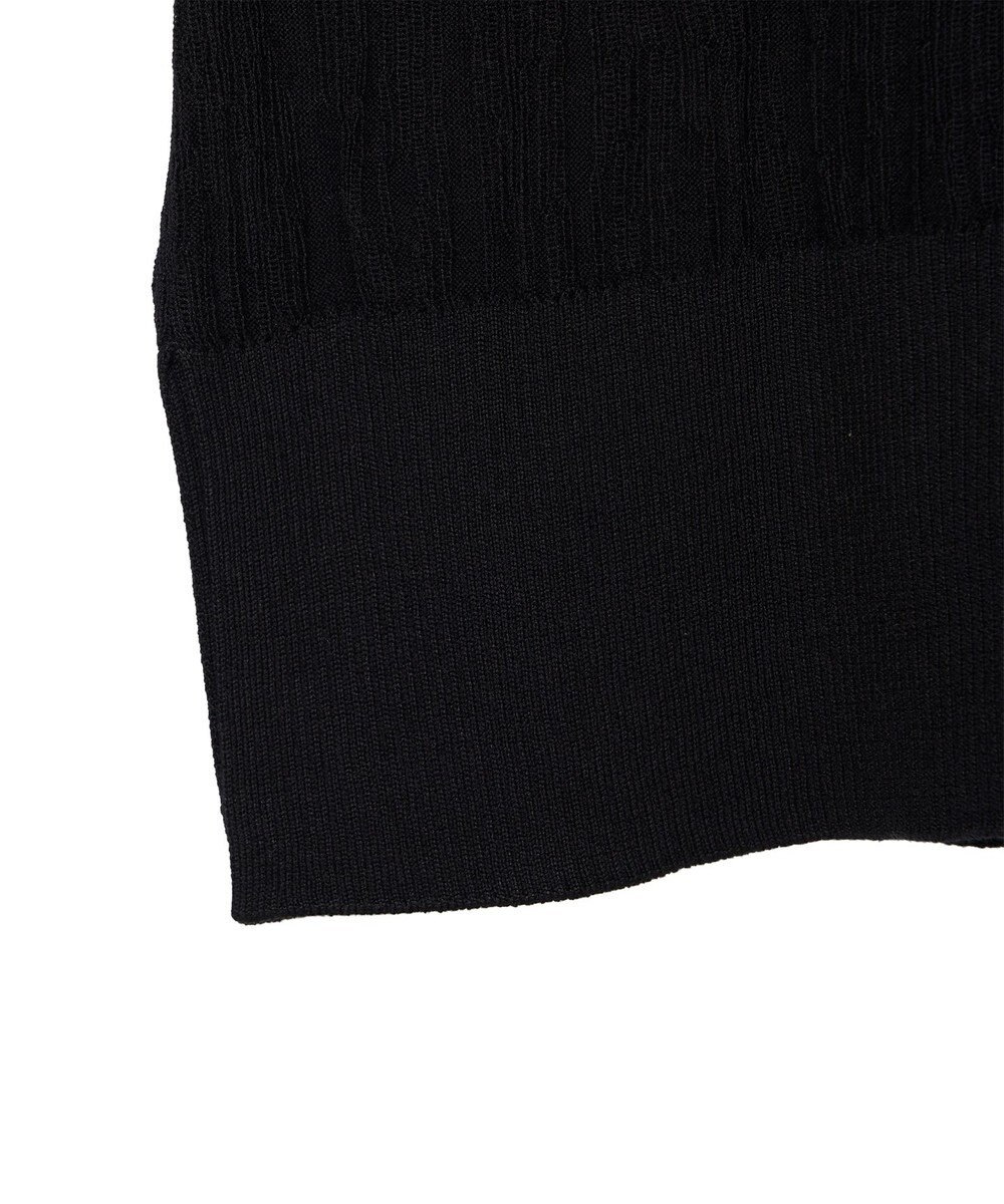 JOSEPH クリンクルリブ　Vネックニット 