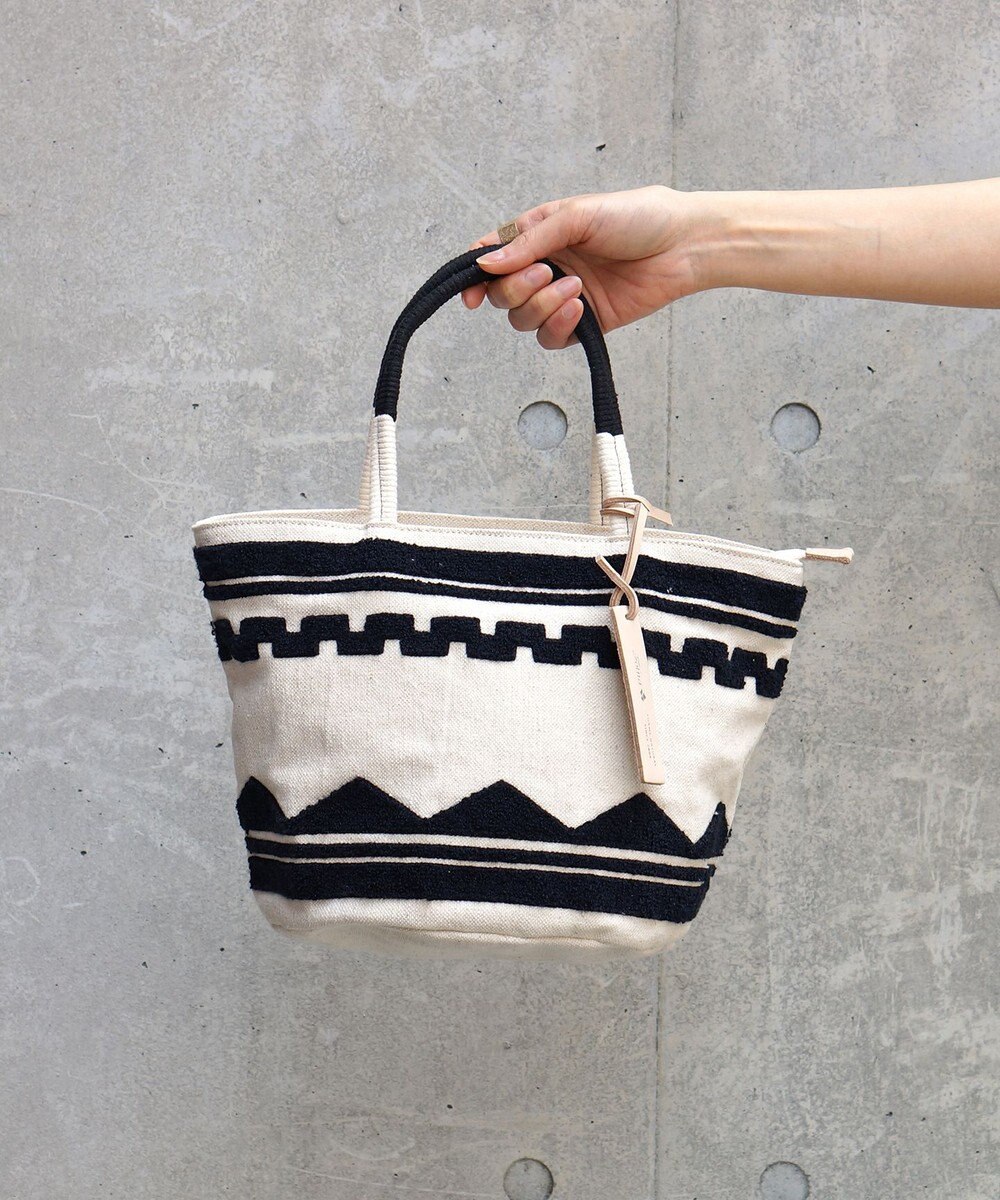 FOLNA RD サガラ刺繍 マルシェトートバッグ 