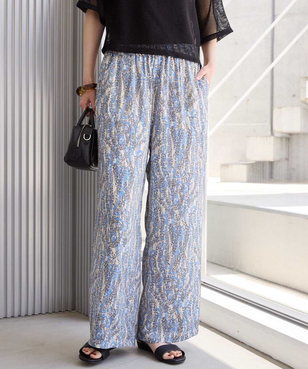 AMERICAN HOLIC ボーホー柄プリントワイドパンツ 