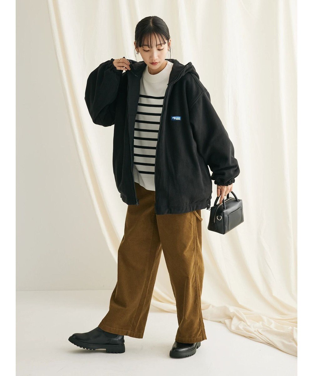 CRAFT STANDARD BOUTIQUE ナイロン×裏フリースリバーシブルブルゾンＬ／Ｓ 