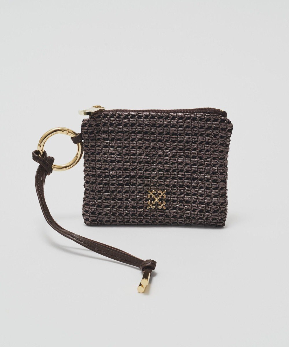 russet ナイロンラフィアスクエアマルチケース(Z-319) 