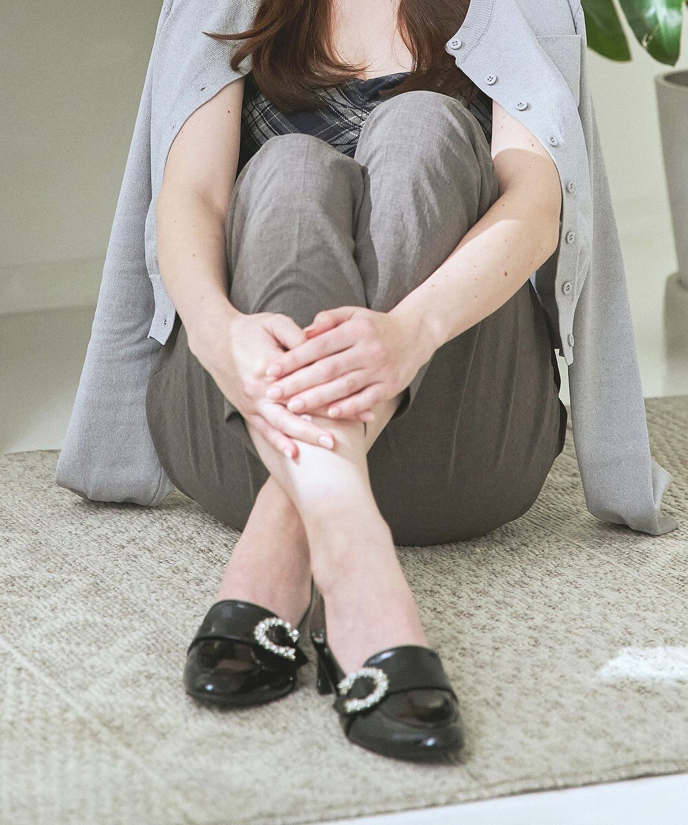 Bridget Birkin 【Bridget Birkin】ヒールアップバックルベルトローファー 