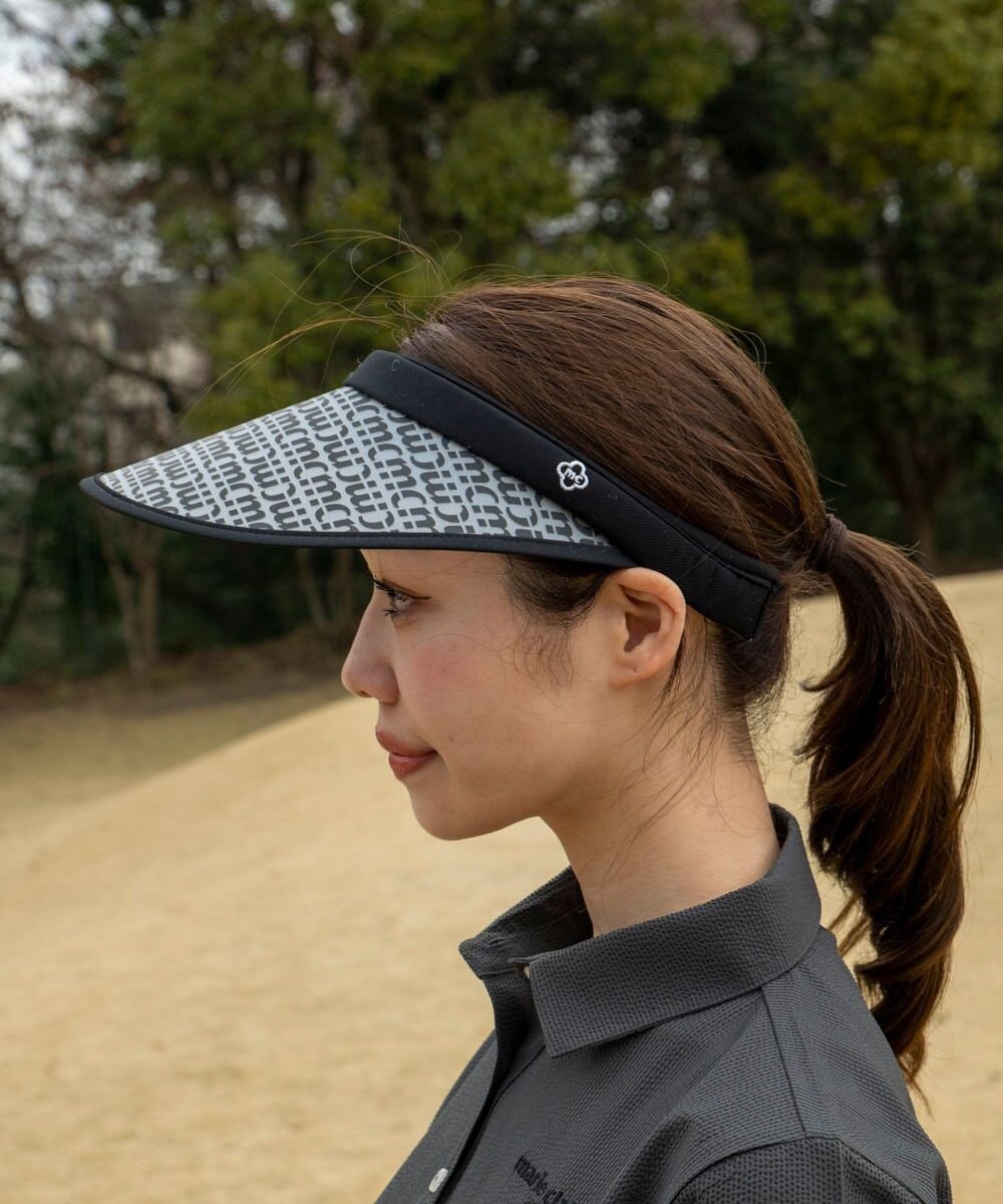 FILA GOLF／marie claire 【marie claire SPORT】総ロゴクリップバイザー 