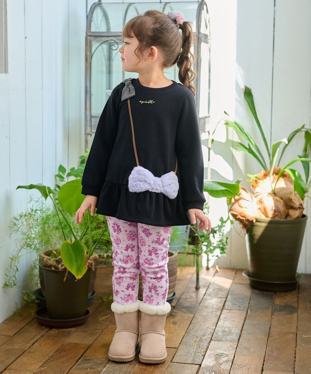 ANY KIDS 7days裏シャギー総柄パンツ 