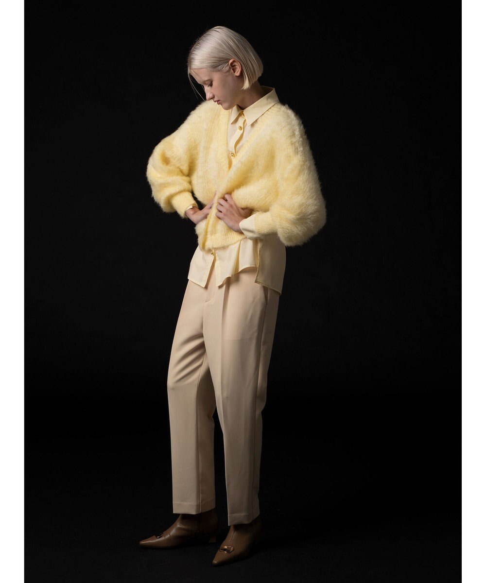 Te chichi 【Atelier Bonheur】キャットヤーンVネックカーディガン《2025winter catalog item》 