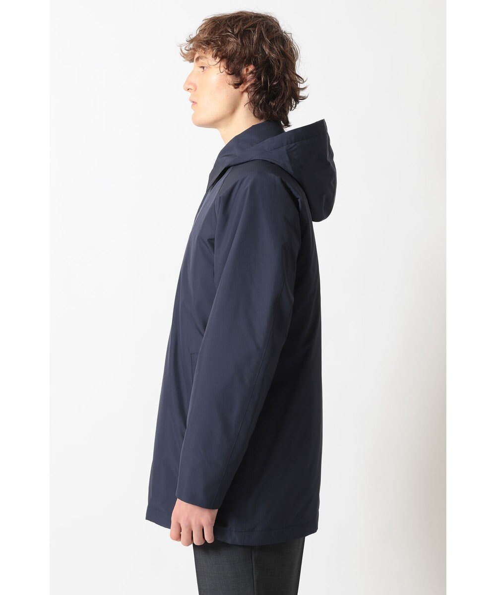 DAKS H2OFFタフタ 撥水・軽量ステンカラーコート 