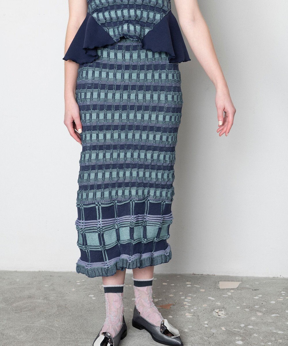 TRICOTE リンクスニットスカート【セットアップコーデ】 