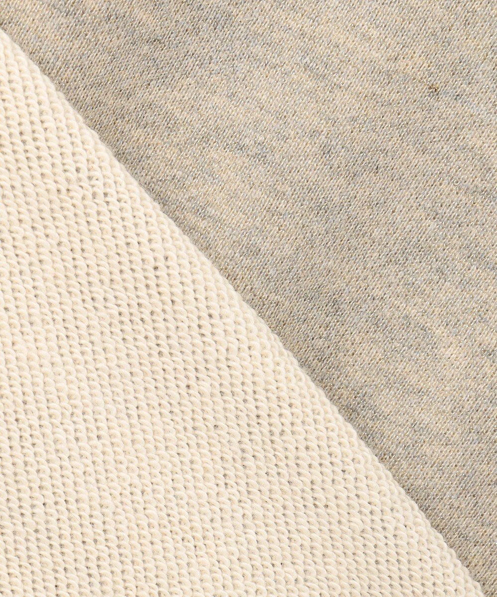 23区 【洗える】シャイニーコットンテリー ドルマン スウェット 