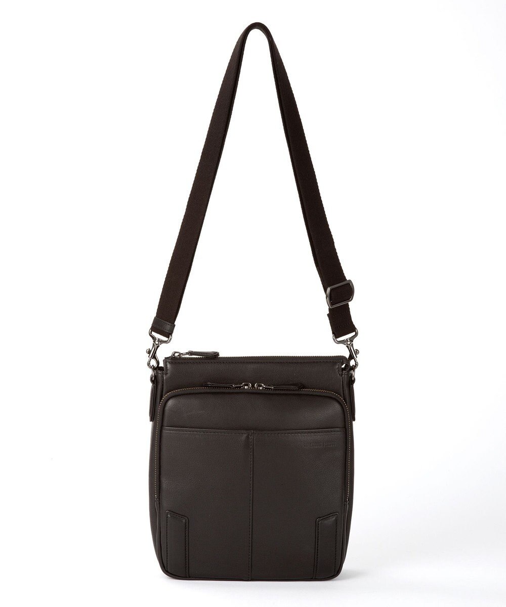 ACE BAGS & LUGGAGE LO HOMME PRESSE アルカイックソフト 本革 縦型ショルダーバッグ 71785 ロ・オム・プレッセ 