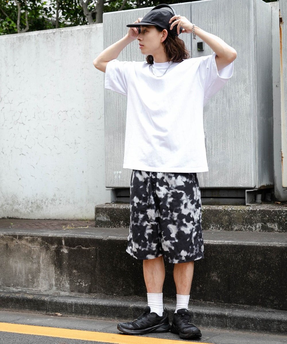 WEGO 【ウエストゴム】パターンナイロンイージーショーツ 