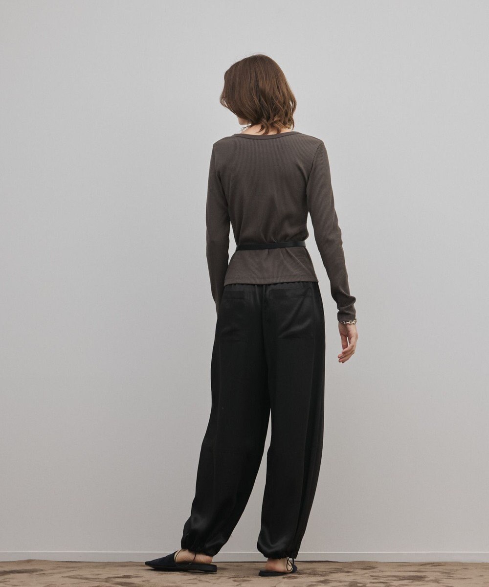 GRACE CONTINENTAL ヘンリーネックカットトップ 