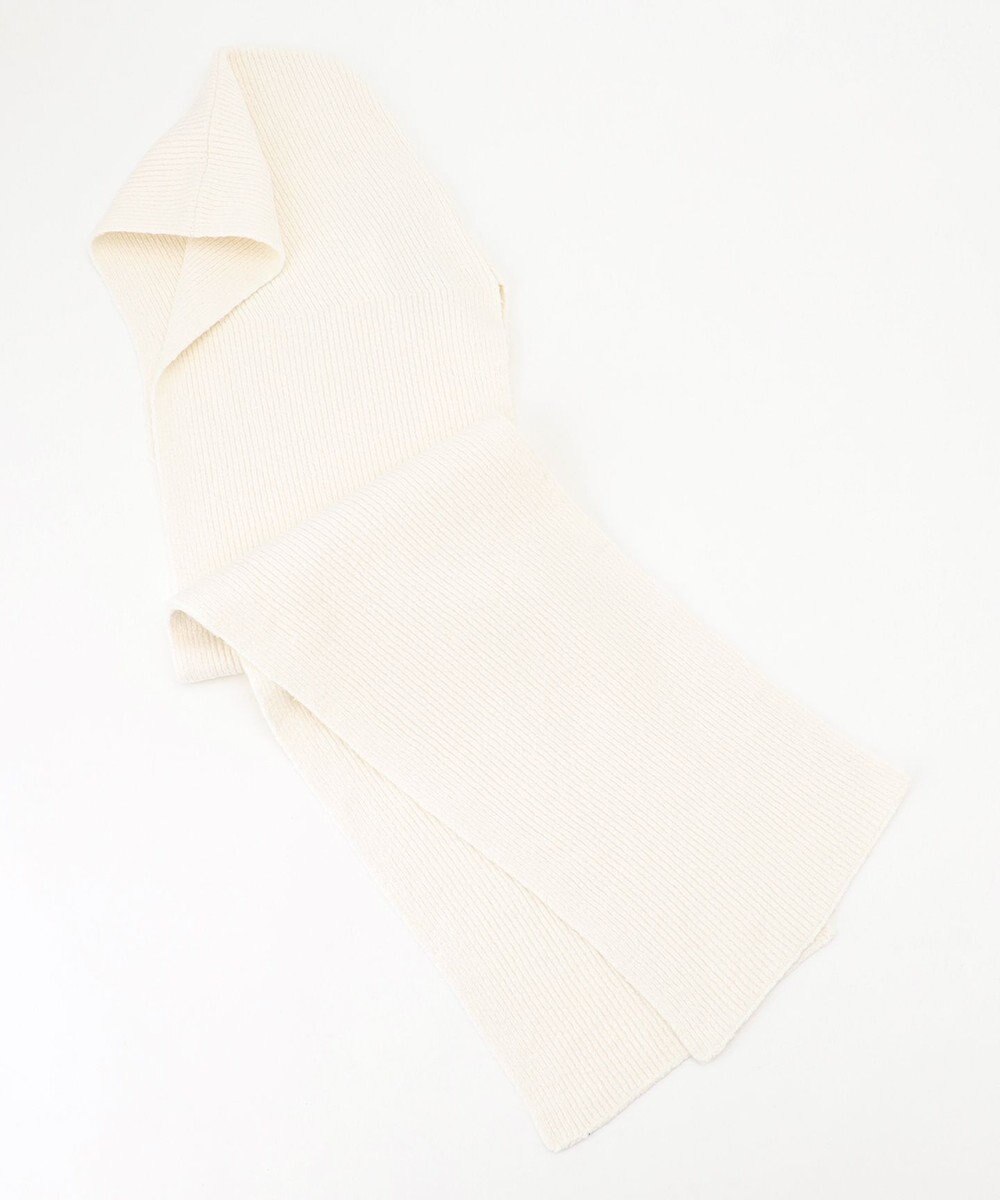 BEIGE， 【洗える】BERTAINA / コットンフーディマフラー 