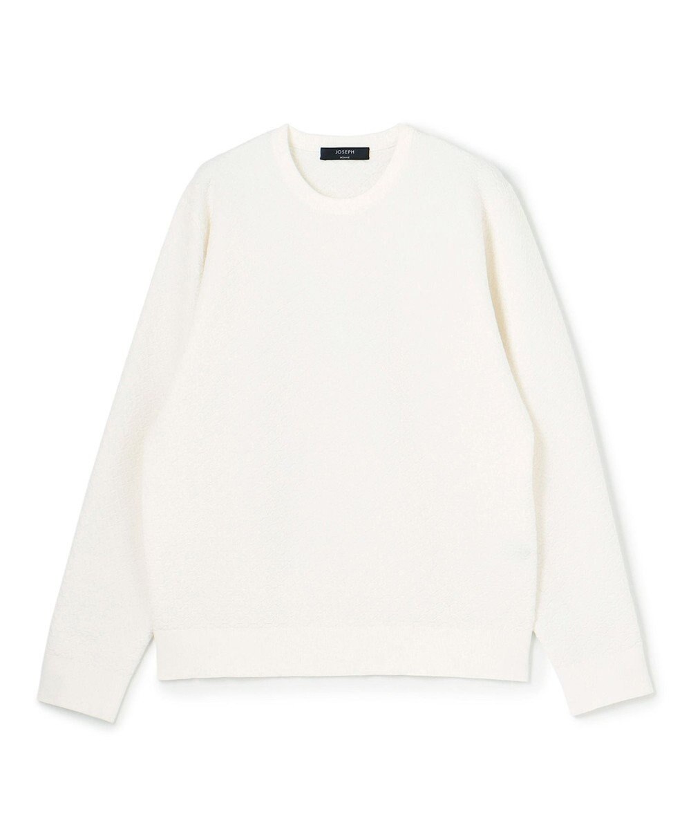 JOSEPH HOMME 【イージーケア】 ヴィスコースリンクス　クルーネックニット 